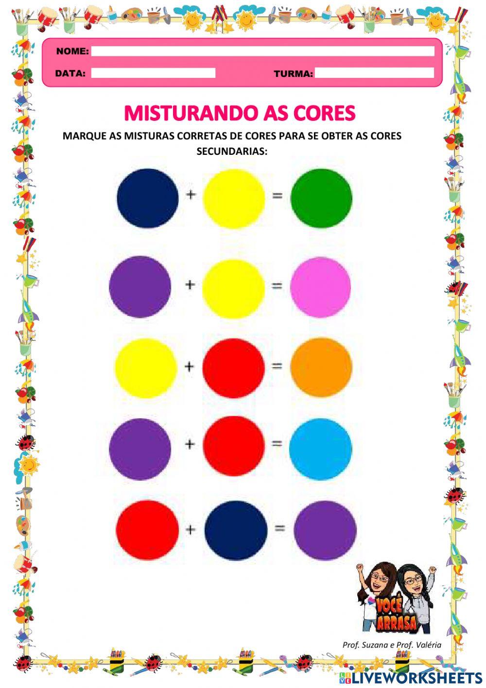 Misturando As Cores