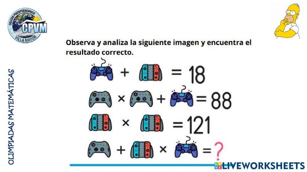 Razonamiento lógico y fracciones