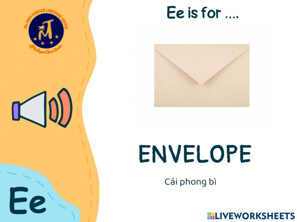 Letter Ee