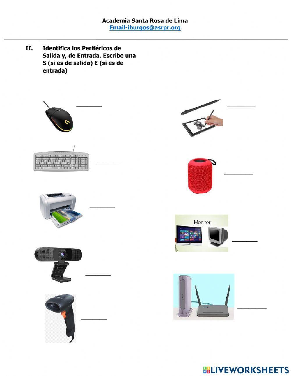 Hardware online pdf worksheet for Grade 4 5 6 9 | Live Worksheets