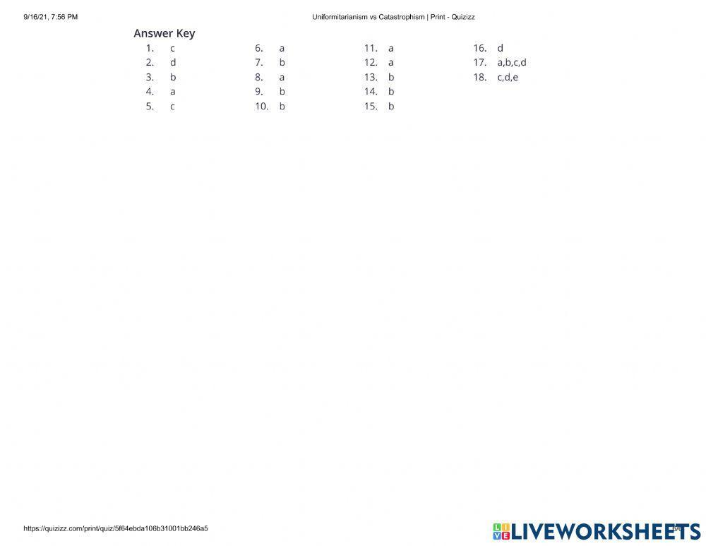 Analyzing the rock and fossil records