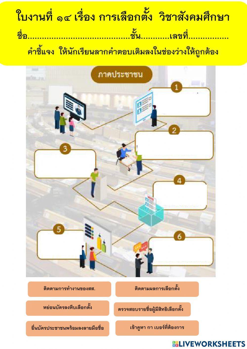 การเลือกตั้ง