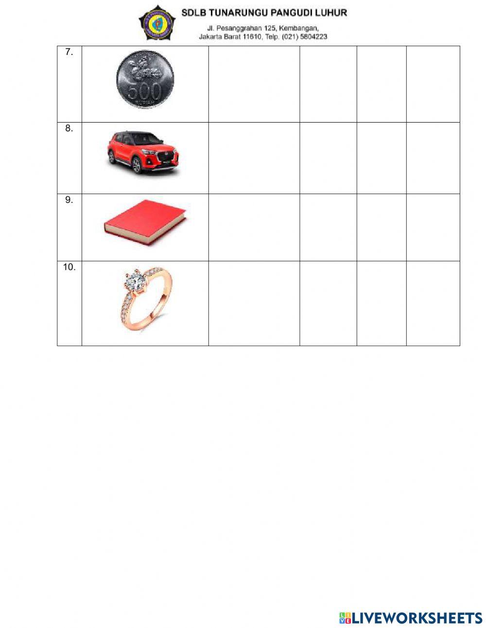 Mengukur panjang benda dengan satuan baku