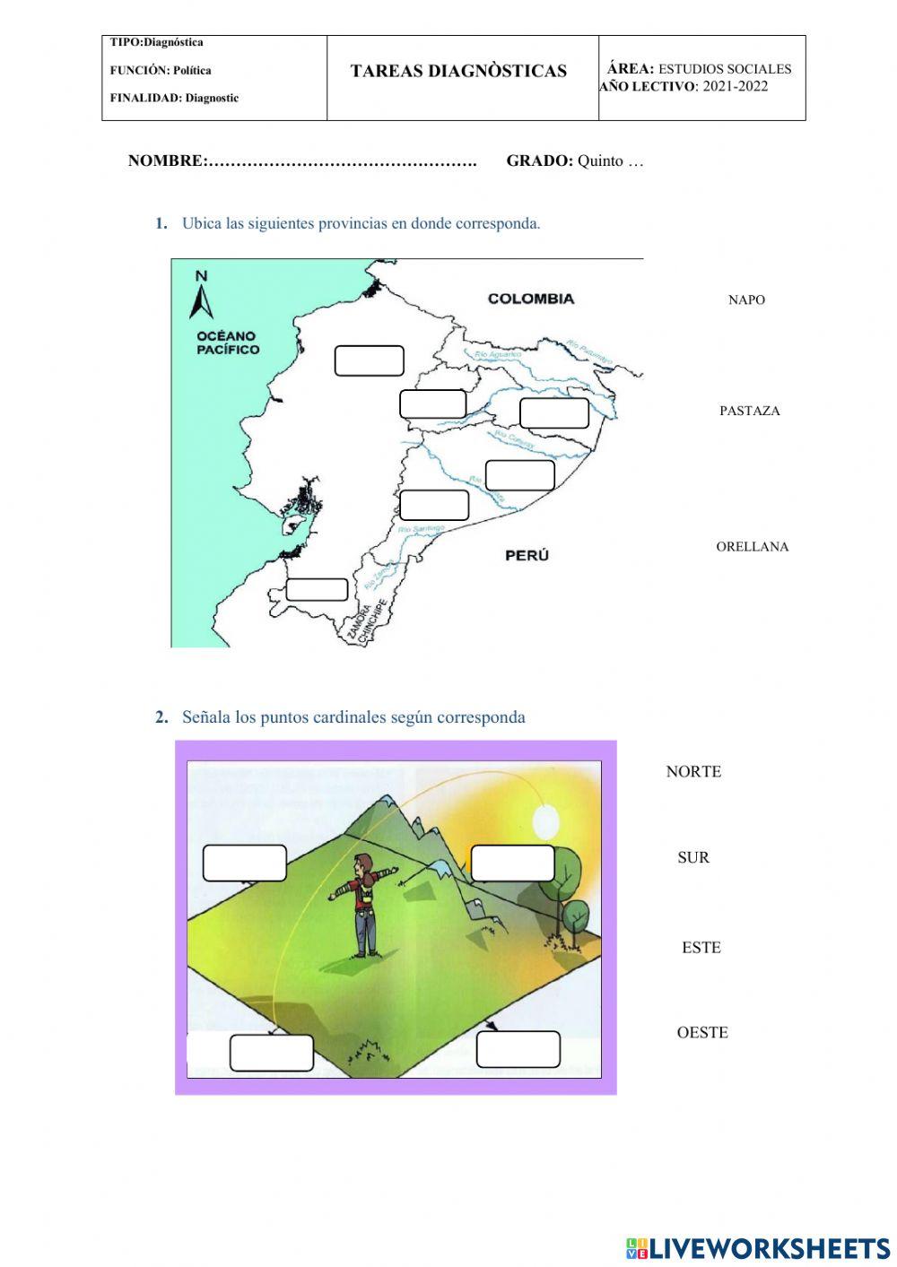 Evaluacion Diagnostica Estudios Sociales