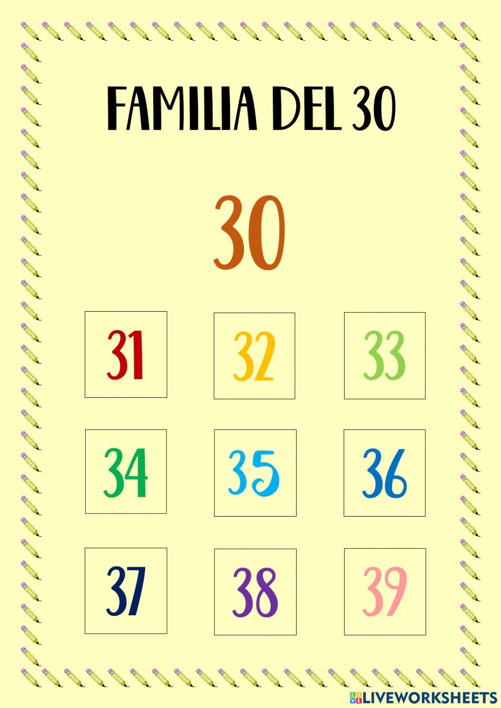 Familia del 30