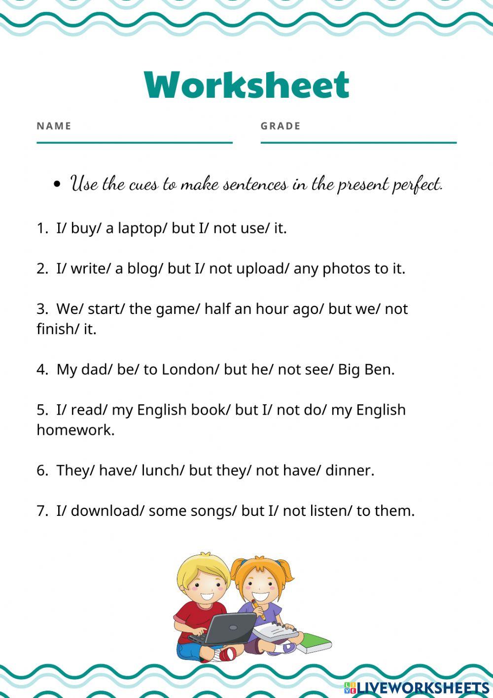 Past simple and present perfect