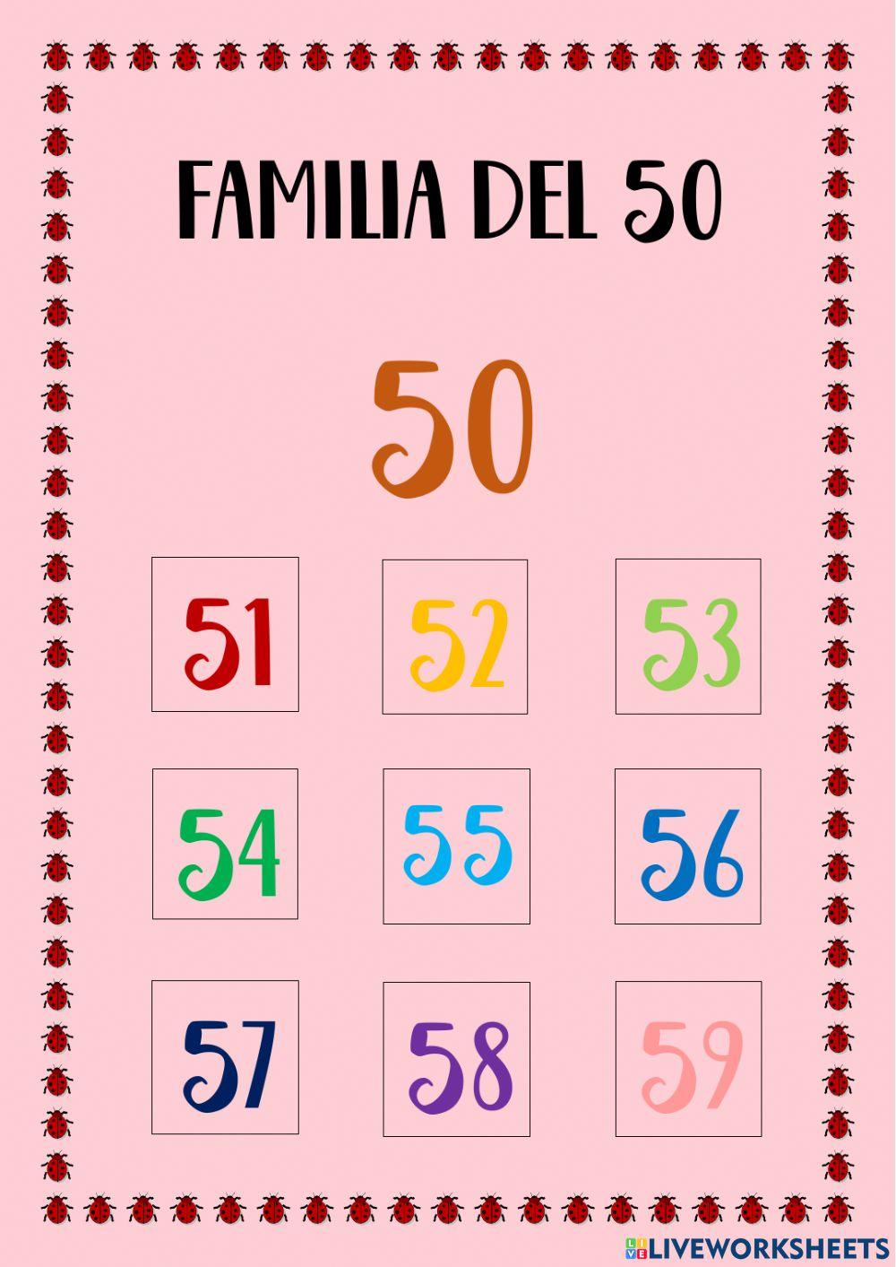 Familia del 50