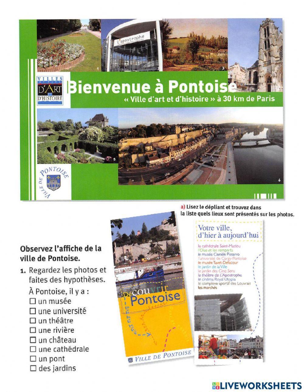 La ville de Pontoise