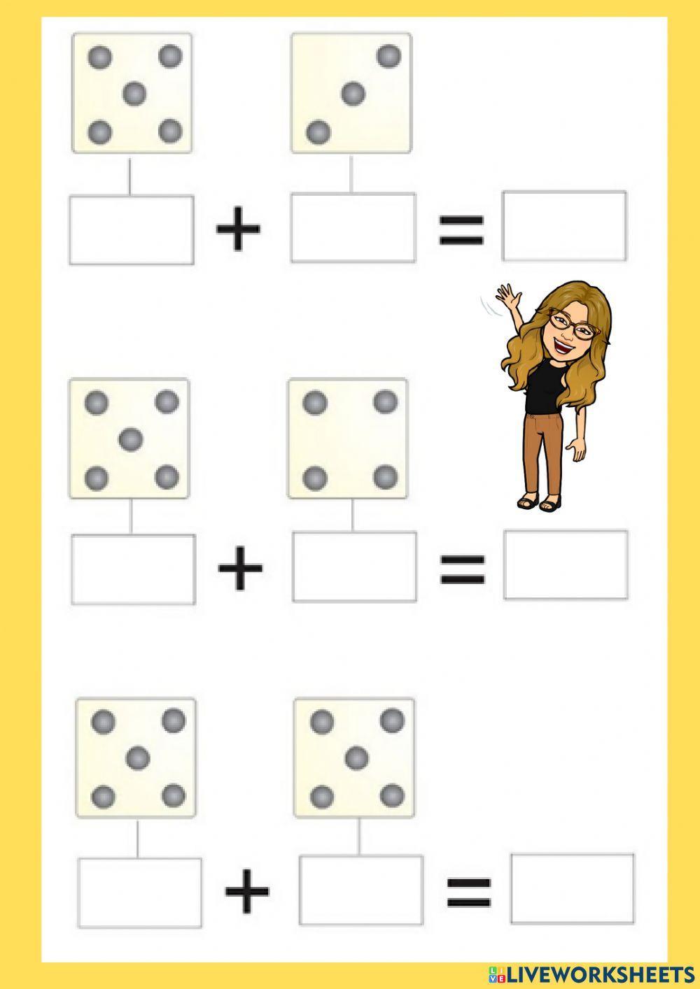 Digitação e adição mental