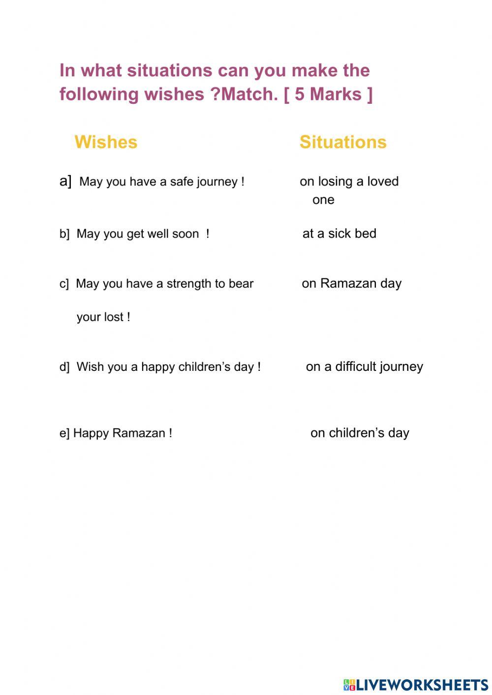 Interactive Activities to practise Test 01  English paper 1 