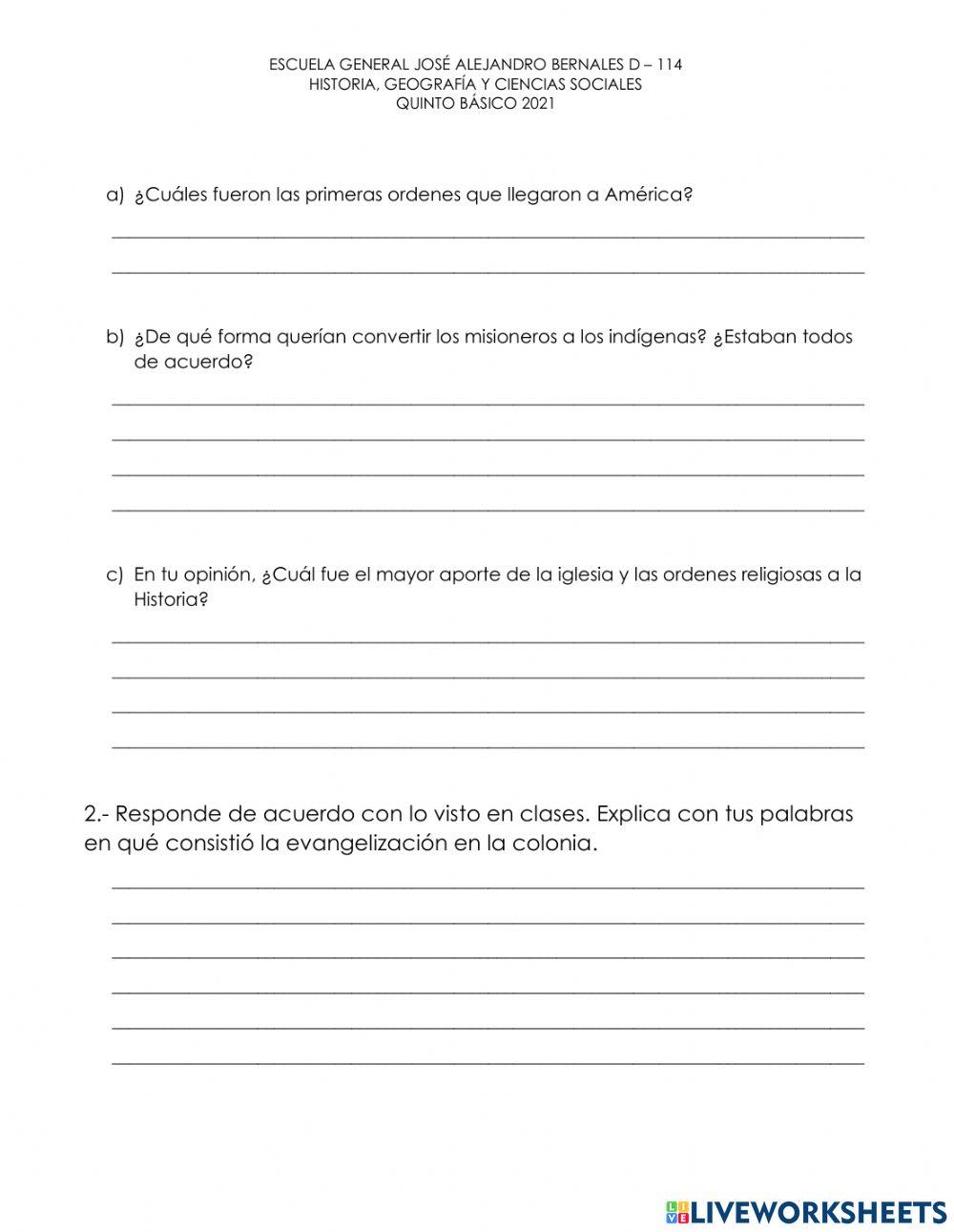 Guía Misiones en América