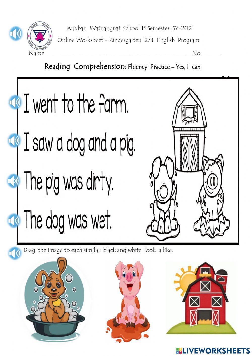 Reading Comprehension for Kids 