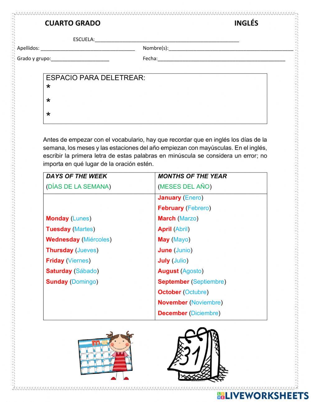 Ejercicio 4to grado - 09-20