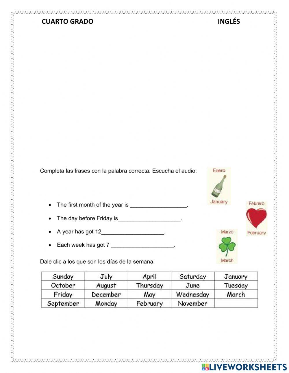 Ejercicio 4to grado - 09-20