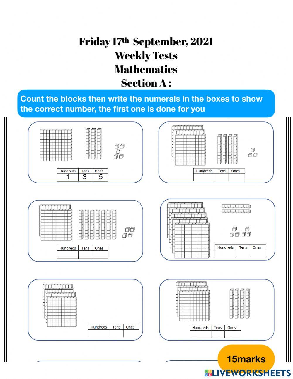 Mathematics - Counting  On