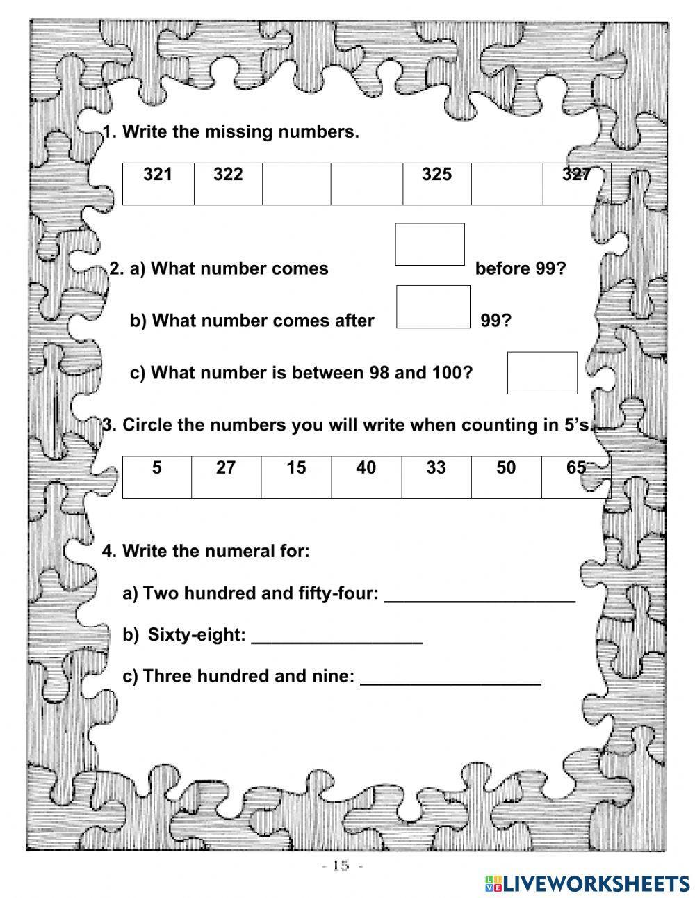 Mathematics Revision Sheet-1