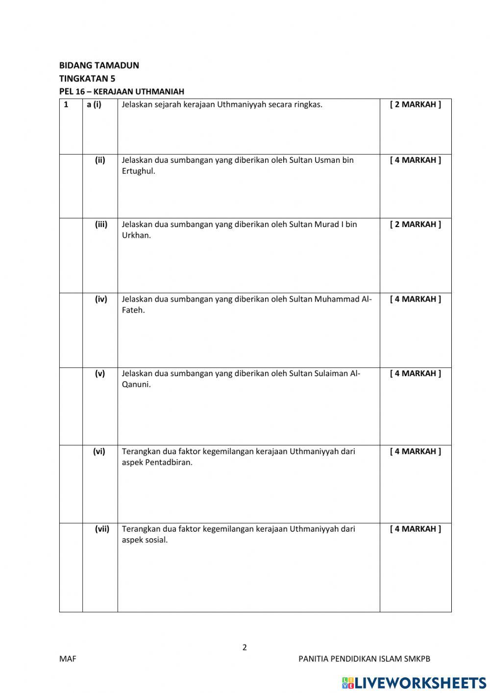 Modul maf sirah set 1 t5