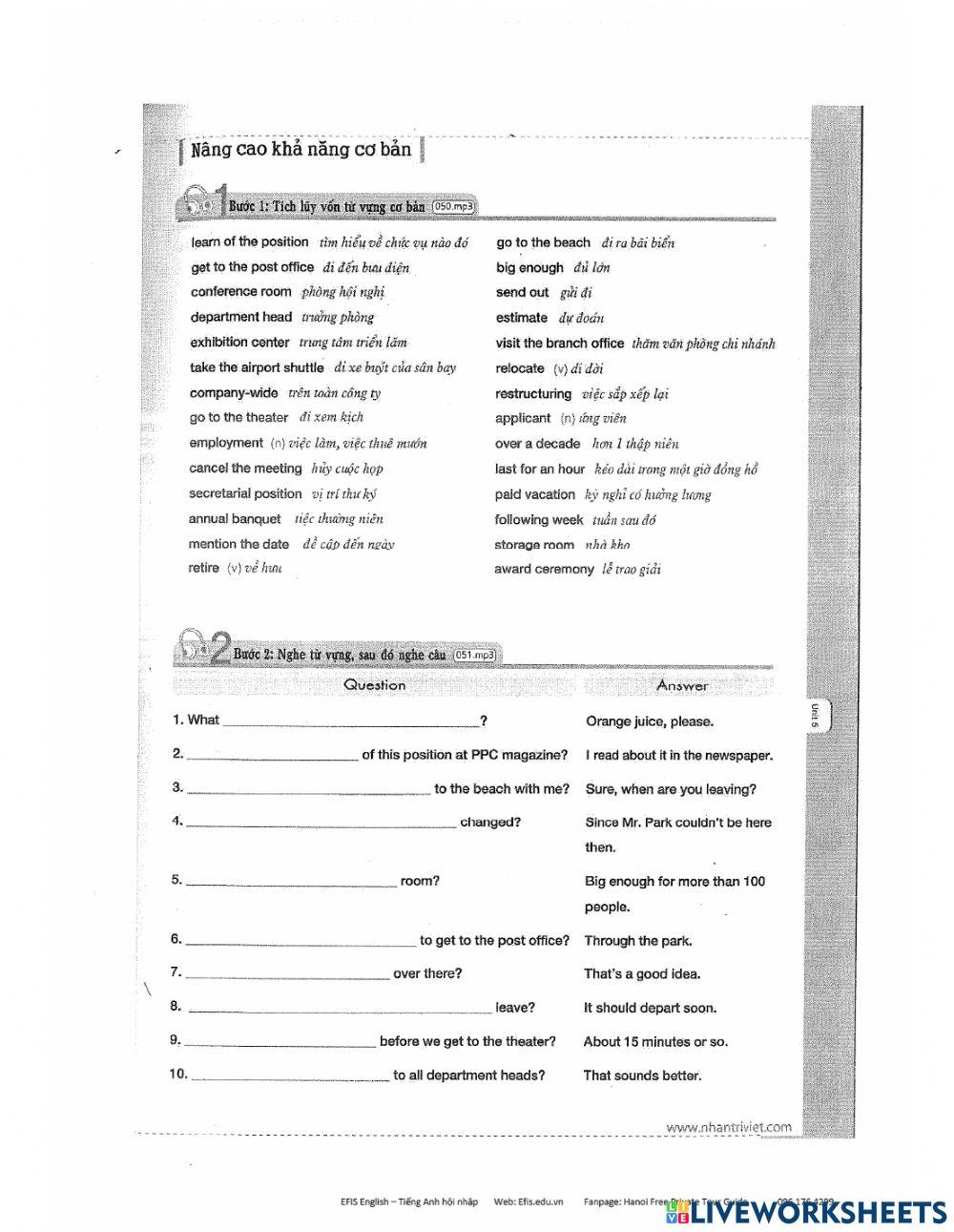 TOEIC practice … | Free Interactive Worksheets | 1404200