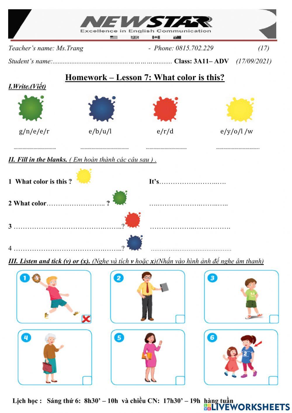 3A11-Lesson 7- What color is this?- 17-09-2021