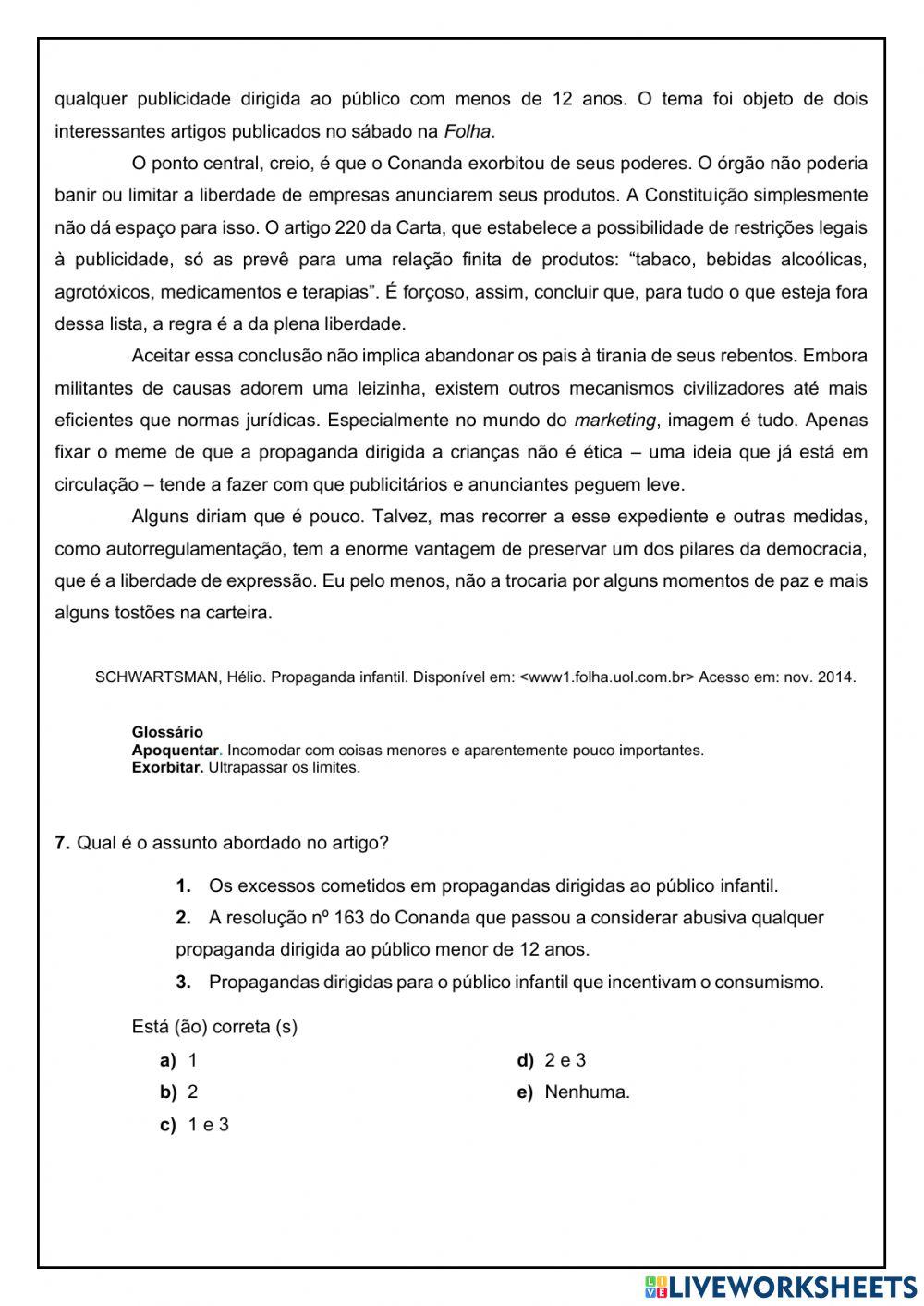 Redação-Literatura