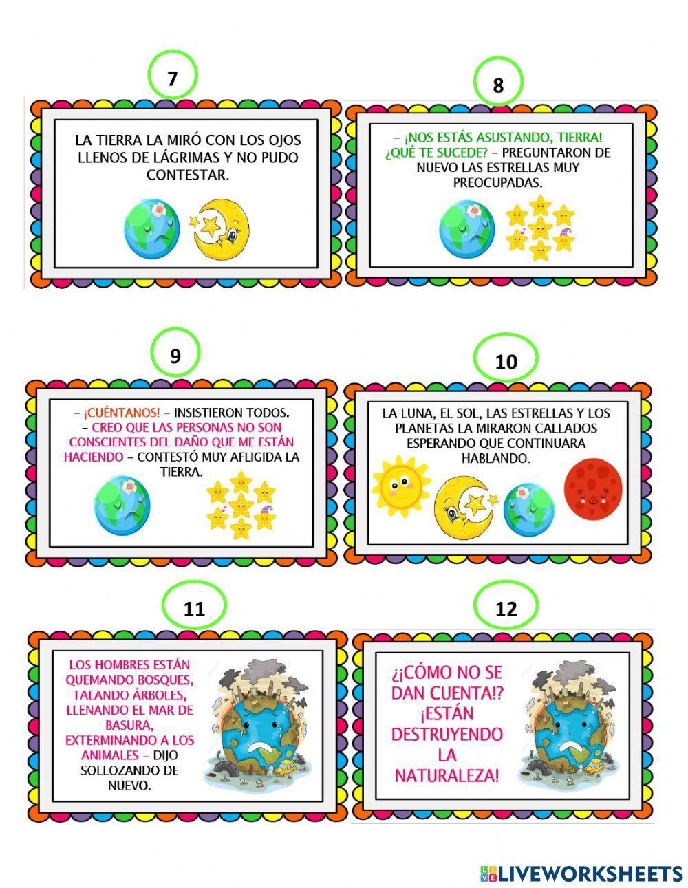 La tierra está triste