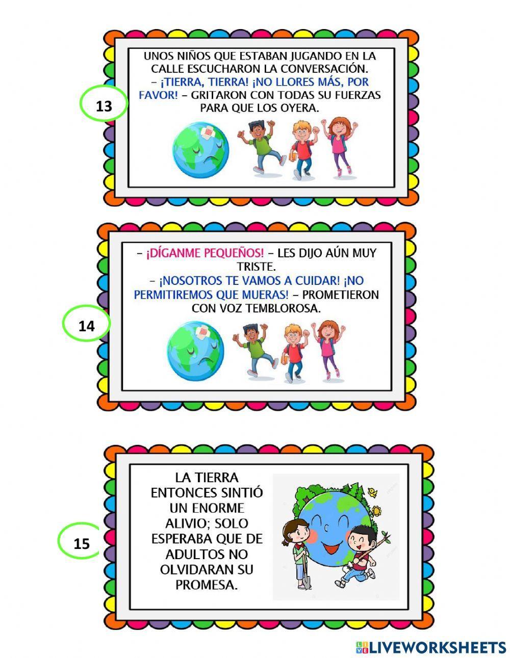 La tierra está triste