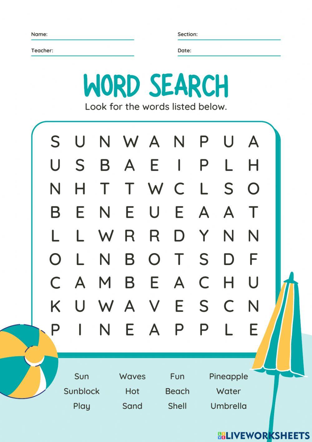 wordsearch