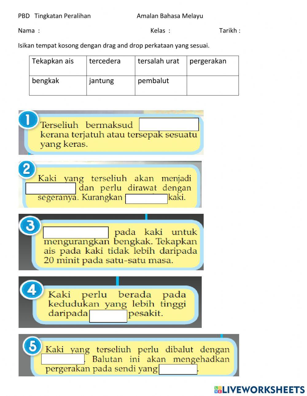 Amalan Bahasa Melayu Unit 2  Hidup Bersyukur