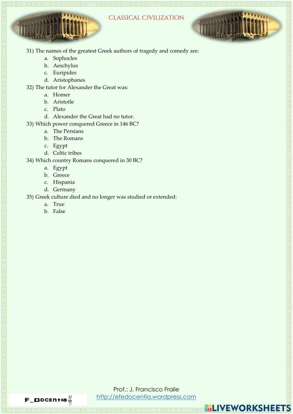 Greece in 18 minutes - Test