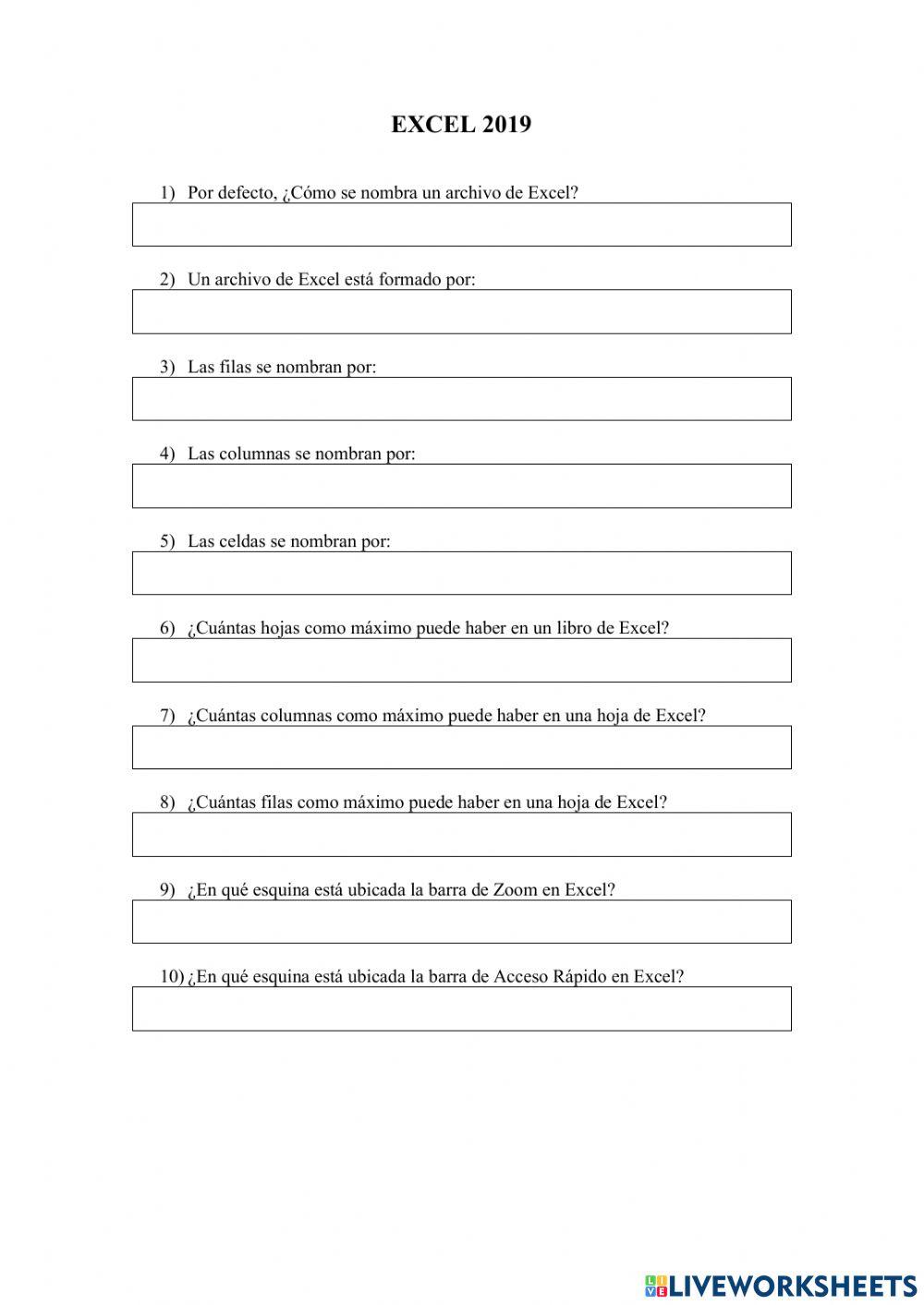 Excel 2019 1404999 jonas paredes live worksheets