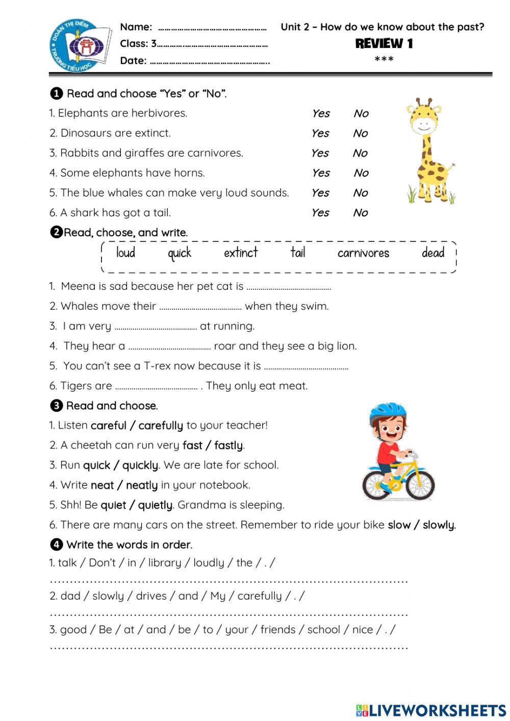 NIK - Unit 2 - REVIEW 1