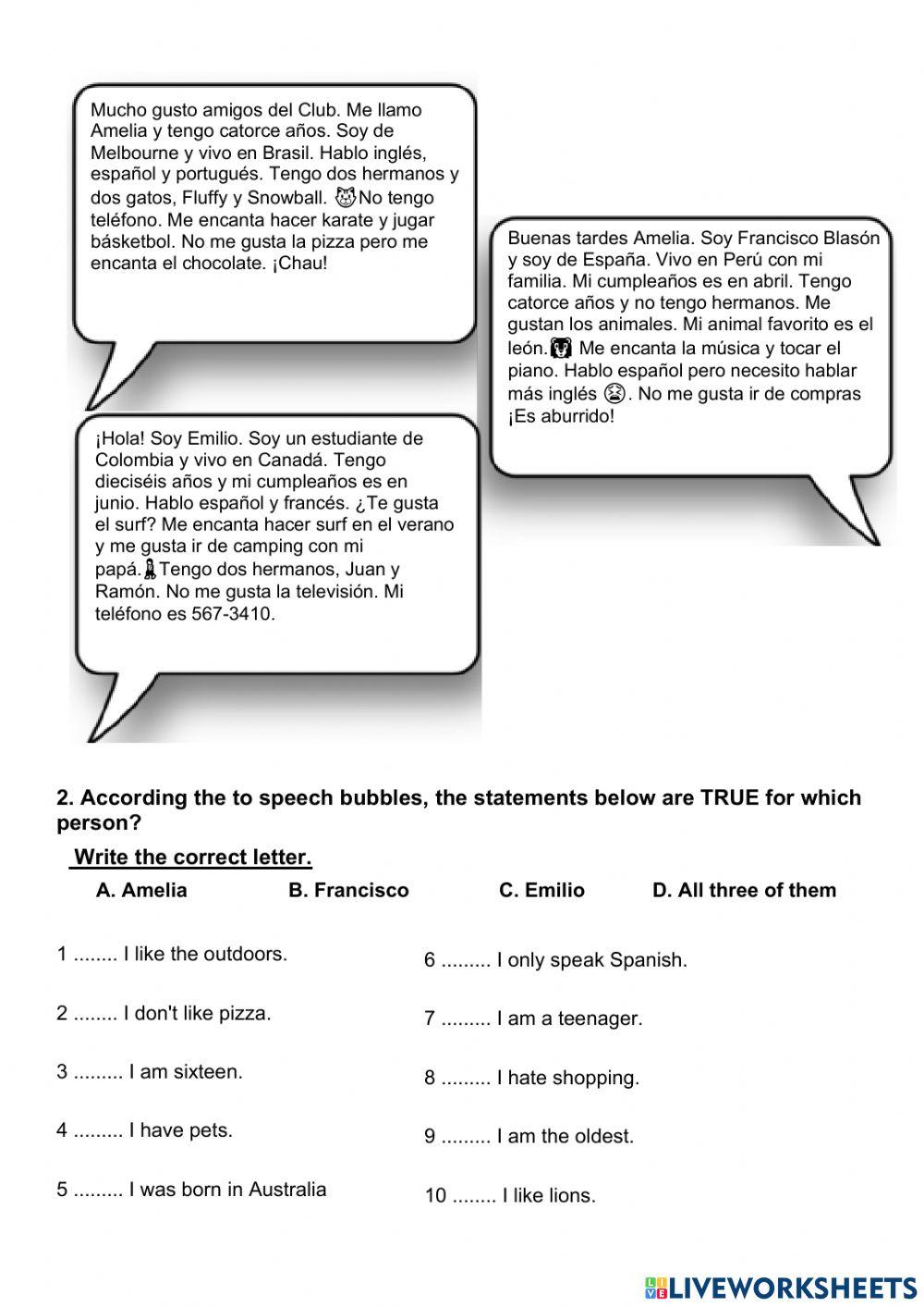 READING ASSESSMENT Y9