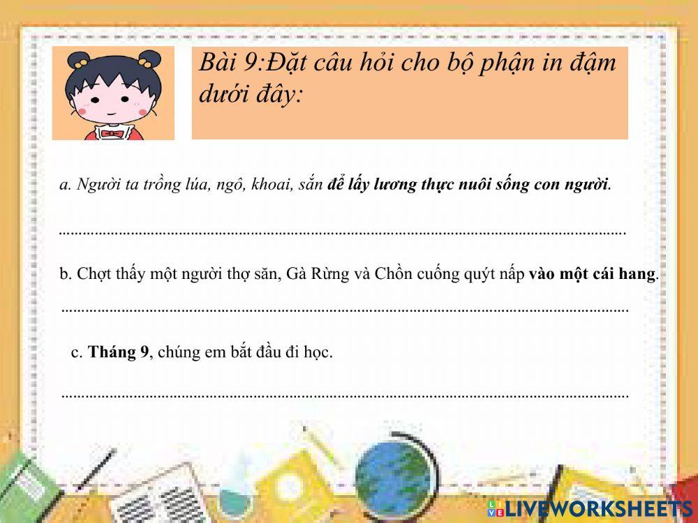 Phiếu tiếng việt