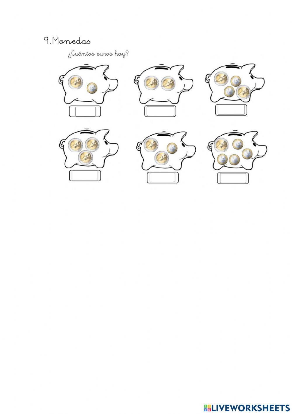 1º primaria mates prueba inicial