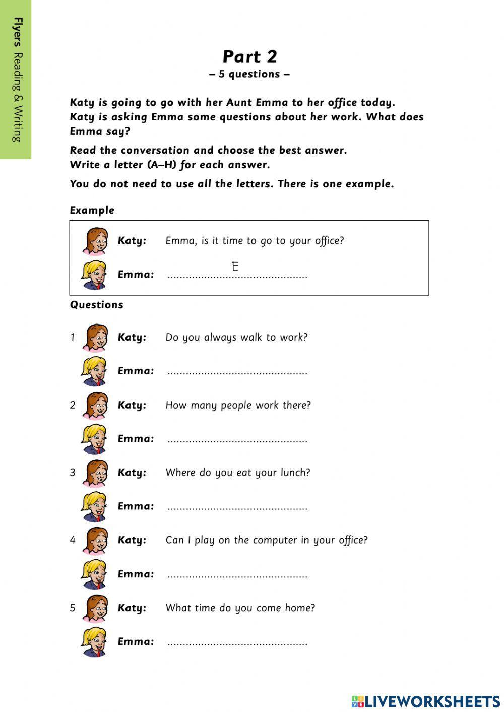 Flyers Sample Listening Activity Live Worksheets flyers-sample-listening-activity-live-worksheets