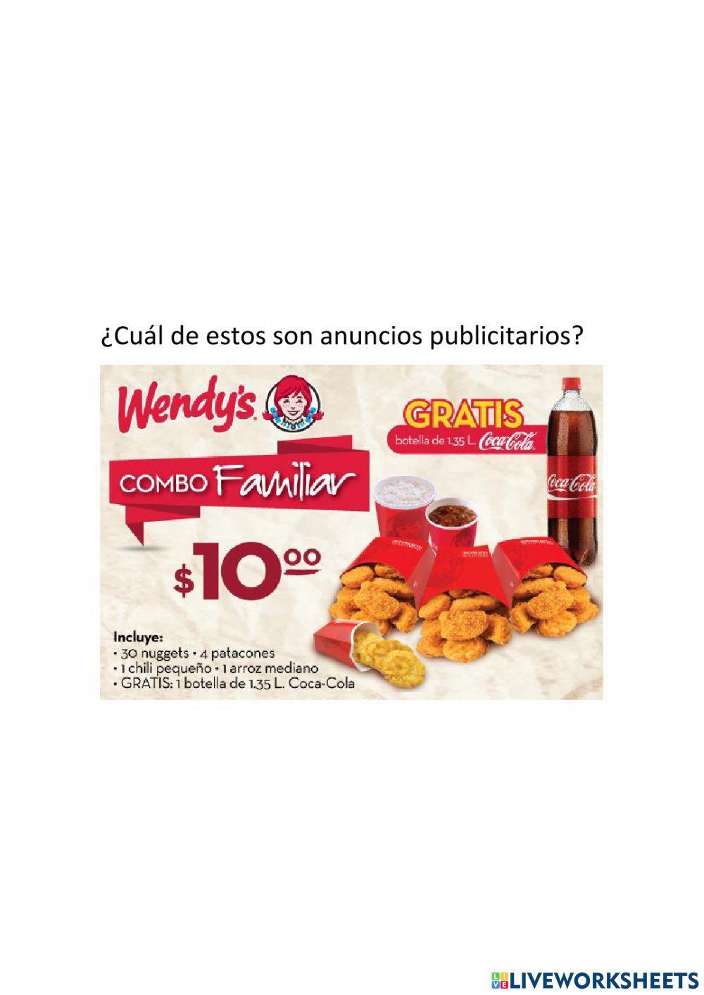 El anuncio publicitario