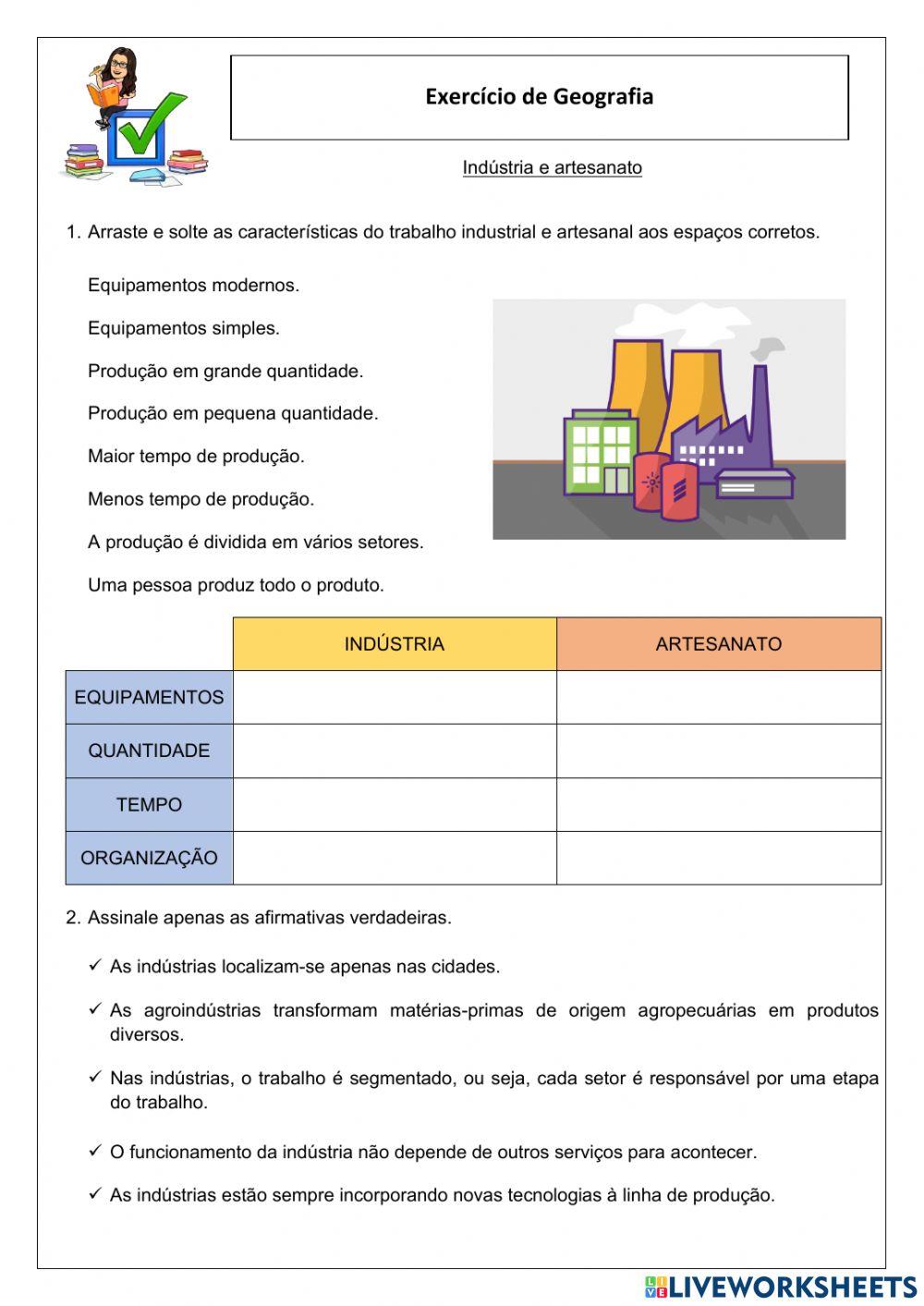 Indústria e artesanato