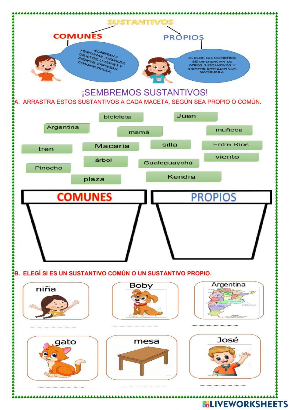 Sembremos sustantivos