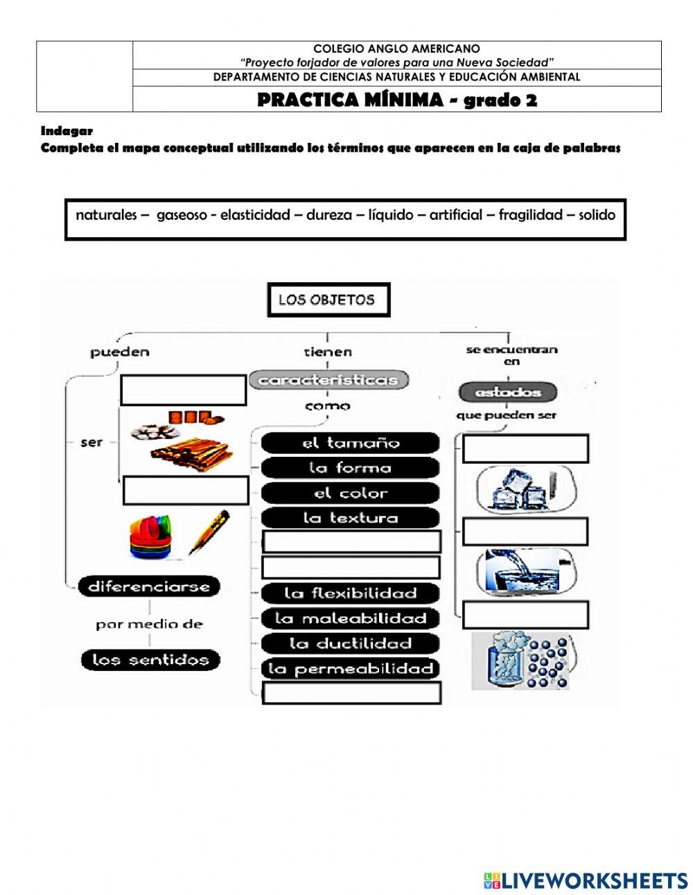 Características de los objetos