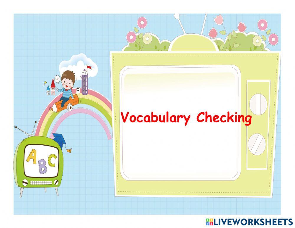 Vocabulary
