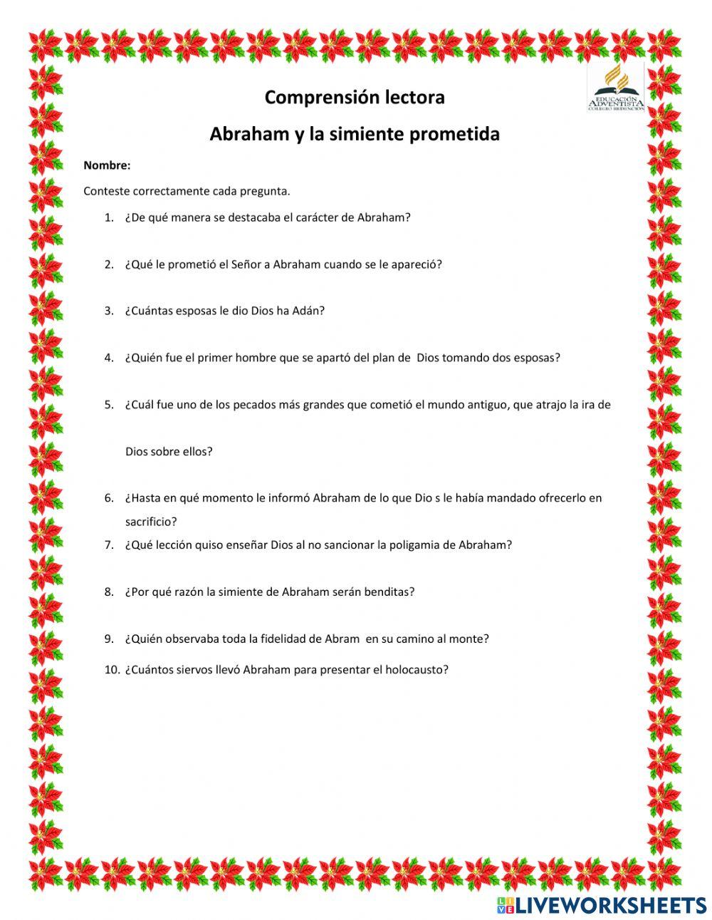 Abraham y su simiente