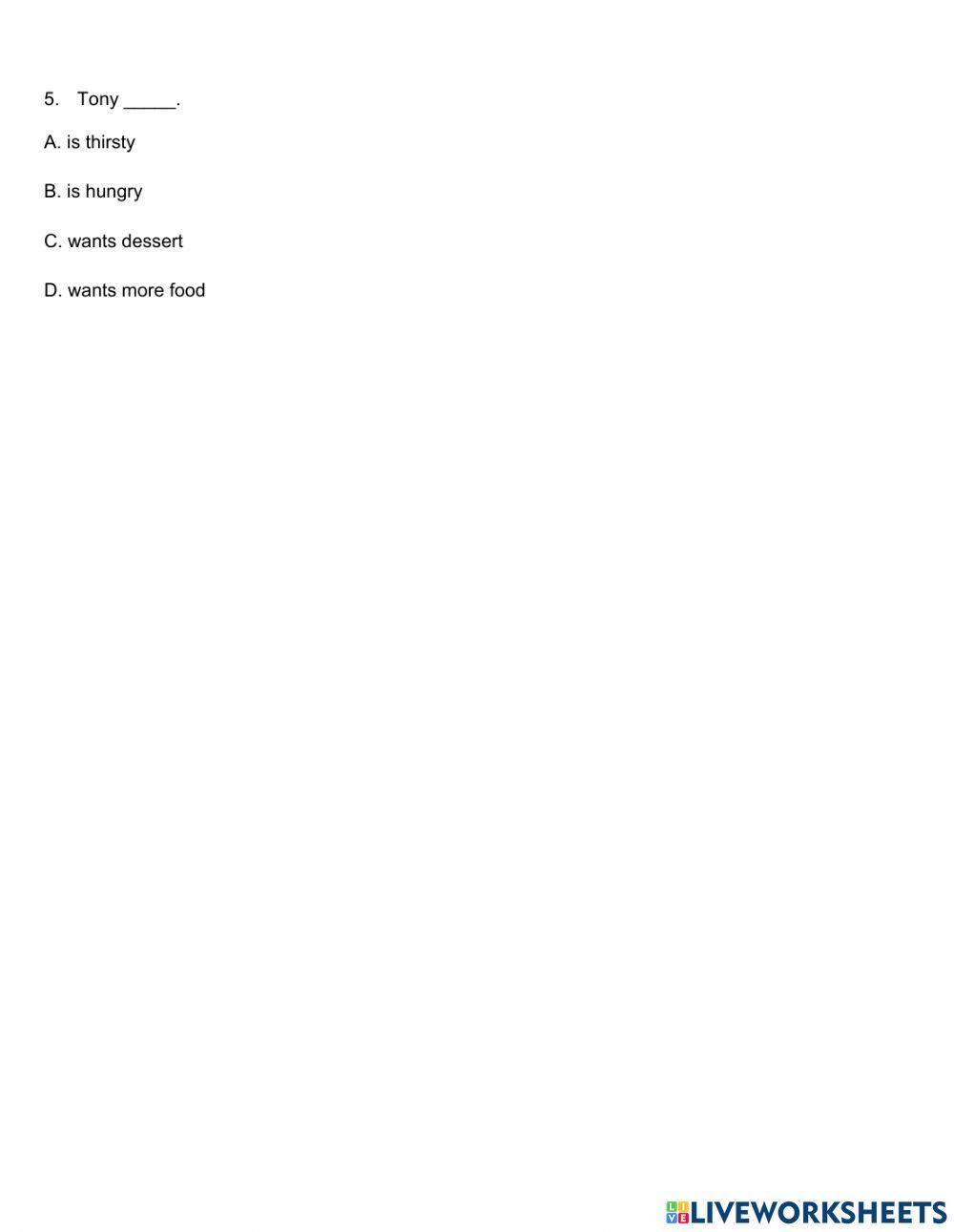 Listening quiz 1 - regular 3