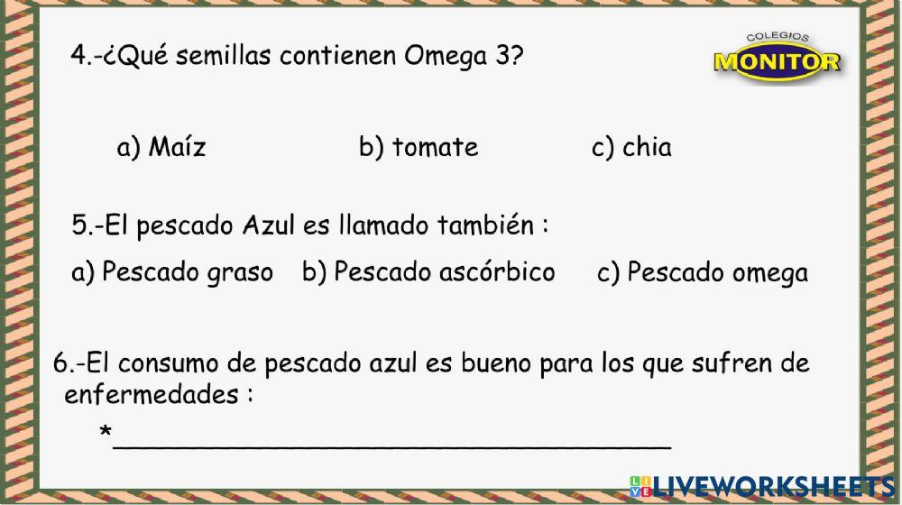 Examen de ciencia y ambiente