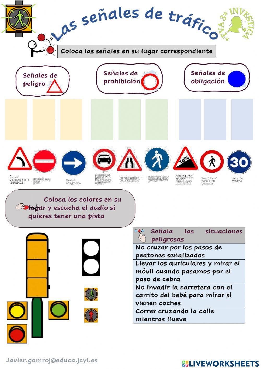 Las señales de tráfico