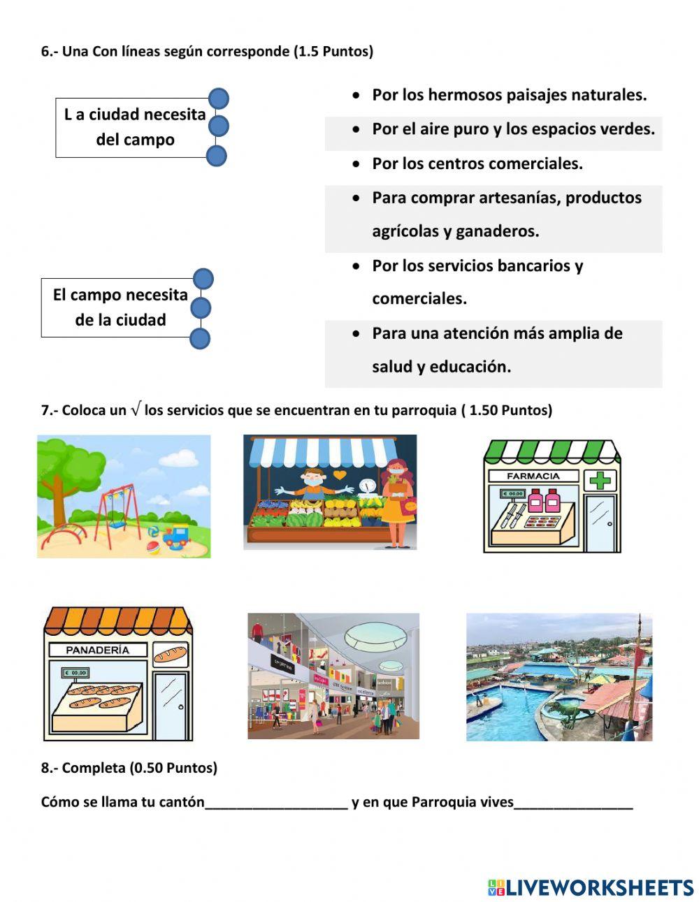 Examen del Primer Quimestre
