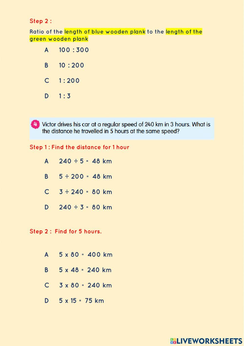 Coordinates, ratio and proportion Coordinates, ratio and proportion