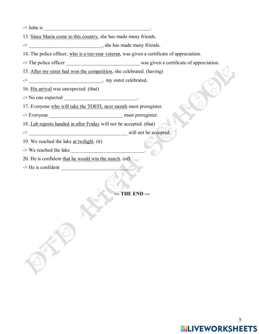 Writing module 1 Writing module 1