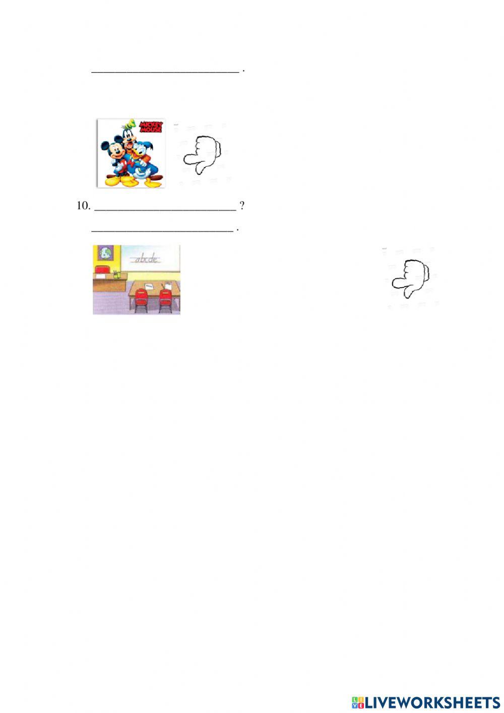 This that these those