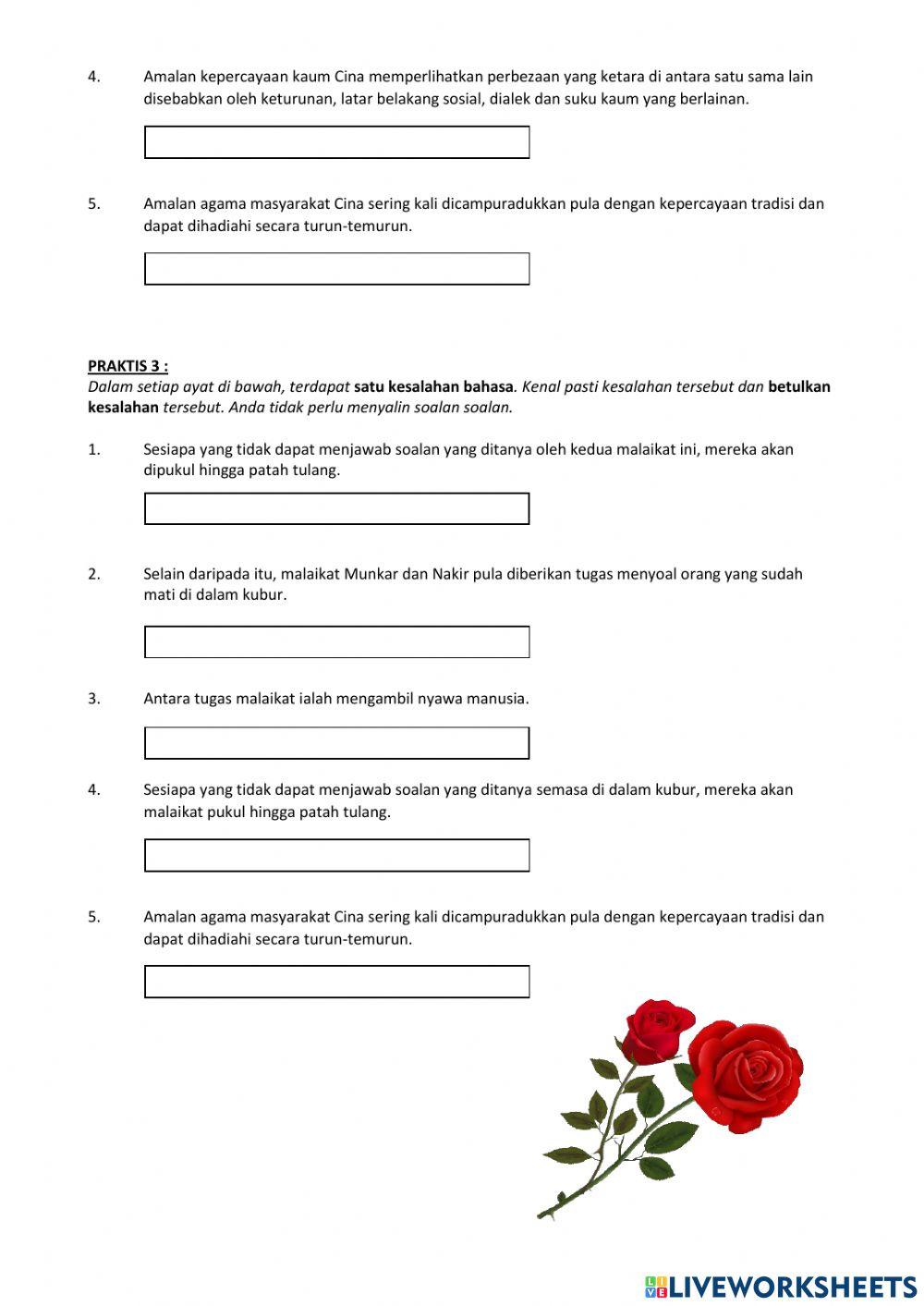 Latih Tubi Kesalahan Bahasa