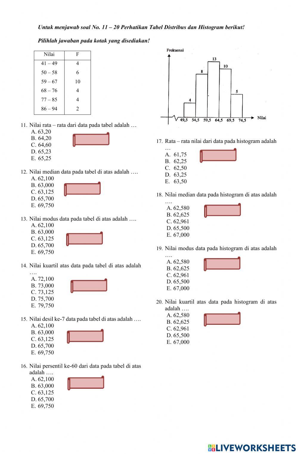 PTS Ganjil XII TA 2021-2022